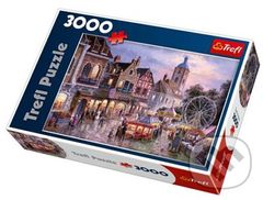 Veselé mestečko - puzzle z kategorie Umělecké