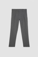 DEFACTO Pants Tailored Regular Fit Basic Plain Pocket Straight Leg