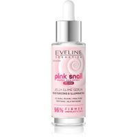 Eveline Cosmetics Pink Snail Glazed Skin Effect Balinošs serums sejai 30 ml