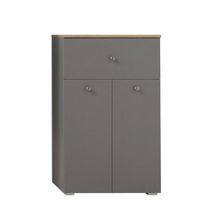 Xora SPODNÁ SKRINKA, sivá, sivá, 60/97,1/33 cm