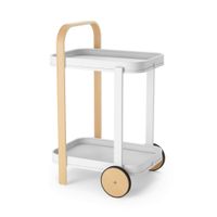 Umbra SERVÍROVACÍ VOZÍK, prírodná farba, biela, 44/80/50 cm