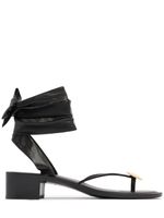 65mm Cord Leather Sandals