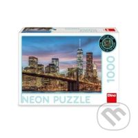 Puzzle 1000 New York neon - puzzle z kategorie Svítící