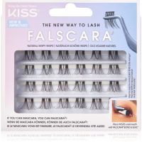 KISS Falscara Wisp Wimpernbüschel mit Punkten zum Aufkleben Natural Wispy Wisps 24 St.