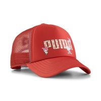 Puma x HELLO KITTY AND FRIENDS Trucker Cap Teenager Für Für Kinder | Mit Plain | Red Fire | Größe: KIDS