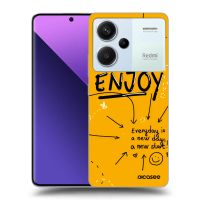 Silikónový čierny obal pre Xiaomi Redmi Note 13 Pro+ 5G - Enjoy