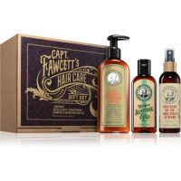 Captain Fawcett Booze & Baccy Shampoo & Hair Oil Gift Set подаръчен комплект за мъже