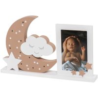 Dooky Luxury Memory Box Triple Frame Printset dekorativen okvirček z LED-osvetlitvijo Brown 1 kos