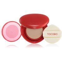 TOCOBO Apple Dewy Fit Cushion dlhotrvajúci make-up v hubke SPF 50+ odtieň 19 Cream 15 g