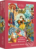 Pilar Cucci: Karanténne nálady (Velvet Soft-Touch puzzle 500 UFT) - puzzle z kategorie Umělecké