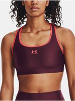 Vínová sportovní podprsenka Under Armour UA HG Armour Mid Padless