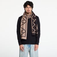Φουλάρι Calvin Klein Emblem Aop Jcq Fine Scarf Black Universal