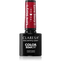 Claresa SoakOff UV/LED Color Love Story gélový lak na nechty odtieň 8 5 g