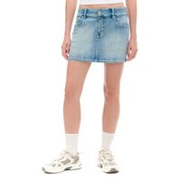 Cropp - Mini krilo iz džinsa - svetlo modra