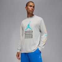 Jordan Brooklyn AJ11 Graphic Long-Sleeve Tee Grey Heather - Pánske - Tričko Jordan - Sivé - IM6507-050 - Veľkosť: 2XL