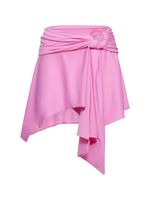 Jersey Mini Skirt W/ Ring
