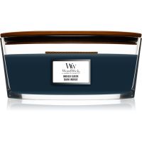 Woodwick Indigo Suede αρωματικό κερί με ξύλινο φιτίλι (hearthwick) 453,6 γρ
