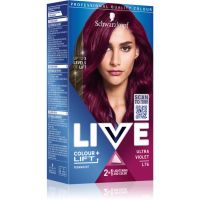 Schwarzkopf LIVE Colour + Lift permanentna barva za lase odtenek L76 Ultra Violet 1 kos