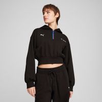 PUMA BMW M Motorsport ESS+ Hoodie mit Reißverschluss bis zum Hals Damen, Kleidung, Schwarz, L