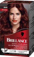 Schwarzkopf Brillance Haarfarbe Intensive Color Cream - 849  Autumn Red Brown