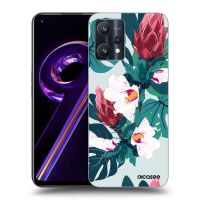 Silikónový čierny obal pre Realme 9 Pro 5G - Rhododendron