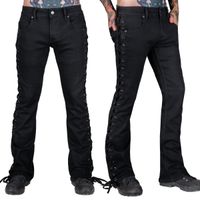 Herren Jeans WORNSTAR - Hellraiser - Schwarz Denim - Schwarz 28