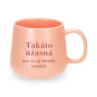 Pastelový hrnček - Takáto úžasná som sa už skrátka narodila ALBI