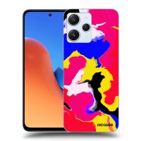 Silikónový prehľadný obal pre Xiaomi Redmi 12 4G - Watercolor