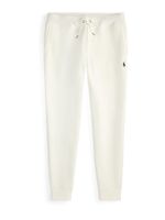 Polo Ralph Lauren Hlače  crna / bijela