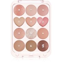 Colorgram Pin Point Eyeshadow Palette палетка тіней для очей для досконалого вигляду відтінок 01 Peach+Coral 9.9 гр