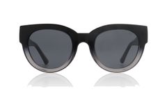A.Kjærbede Lilly Black KL2215-008 Unisex - Slnečné okuliare A.Kjærbede - Čierna - KL2215-008-One-size - Size: One size