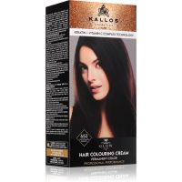 Kallos Glow Lasting Cream Colour Permanent-Haarfarbe Farbton Chocolate Brown 60 ml