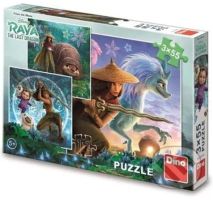 Raya a kamarádi - puzzle z kategorie 15 - 60 dílků