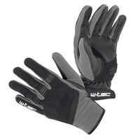 Letní moto rukavice W-TEC Groniko šedo-černá L