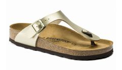 Birkenstock Gizeh BS Gold Narrow Fit