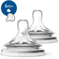 Philips Avent Natural Y θηλή μπιμπερό 6m+ 2 τμχ