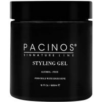 Pacinos Siganture Line Styling Gel gel na vlasy lesklý pro muže 500 ml