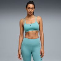 PUMA MOVE Strappy BH für geringe Belastung Damen, Kleidung, Blau, L