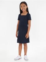 Dark blue girls' dress Tommy Hilfiger - Girls