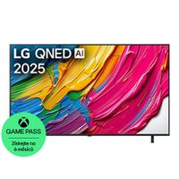 65" LG QNED AI QNED80 4K Smart TV 2025