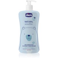 Chicco Natural Sensation Baby шампунь та гель для душу для дітей від народження 0+ 500 мл