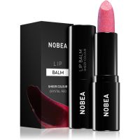 NOBEA Day-to-Day Lip Balm vlažilni balzam za ustnice odtenek Crystal red 3 g