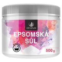 Allnature Epsom salt sol za kopel 500 g