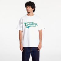T-shirt A BATHING APE Varsity Baseball Logo Tee White XXL