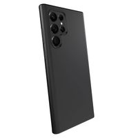 Liquid case Samsung Galaxy S22 Ultra 5G - Vlastné gravírovanie - Čierna