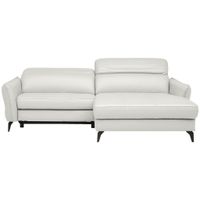 Celina Home ROHOVÁ SEDACIA SÚPRAVA, koža, krémová