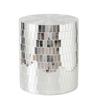 PRÍRUČNÝ STOLÍK, strieborná