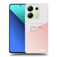 Silikónový prehľadný obal pre Xiaomi Redmi Note 13 5G - Vytvor si svoju vlastnú príležitosť