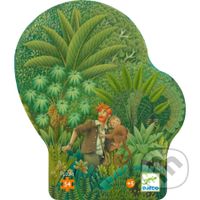 Siluetové puzzle: V džungli - puzzle z kategorie Maxi dílky