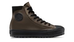 Converse Chuck Taylor All Star City Trek Waterproof Leather Unisex - Adidași Converse - Maro - A13274C-4.5 - Size: 4.5